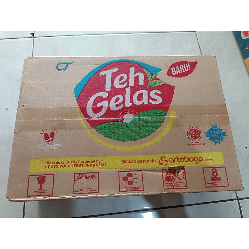 

Teh Gelas 160ML 1 DUS ISI 24 CUP