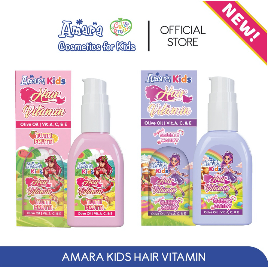 Amara Kids Hair Vitamin 30ML - VITAMIN RAMBUT ANAK