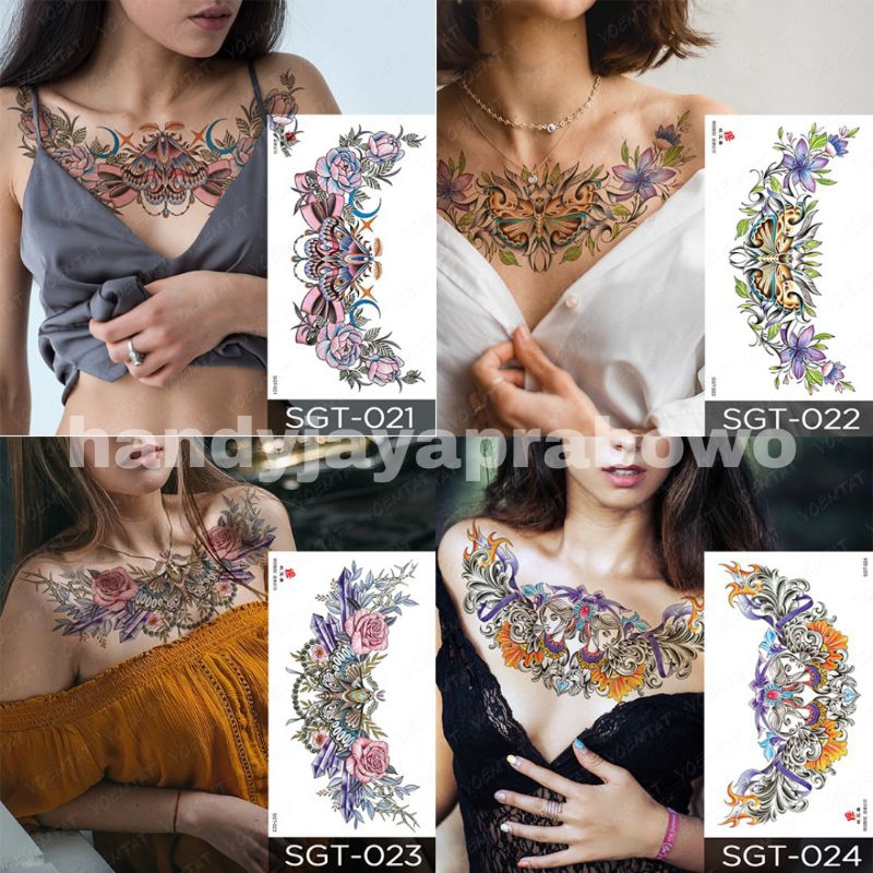 Tato Temporer dada punggung