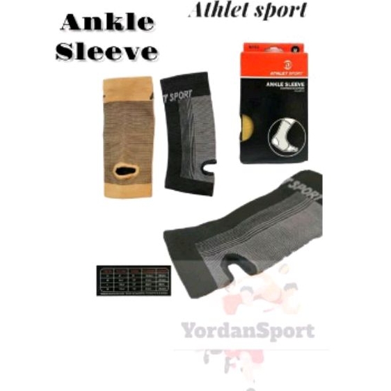 Ankle Sleeve / Dekker Kaki / Pelindung Tumit Kaki / Ankle Sport / Ankle Pelindung Tumit Kaki