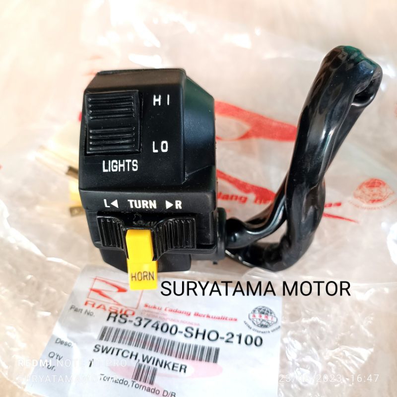 saklar kiri holder kiri Satria 2tak hiu lumba ru tornado NOS ASKI