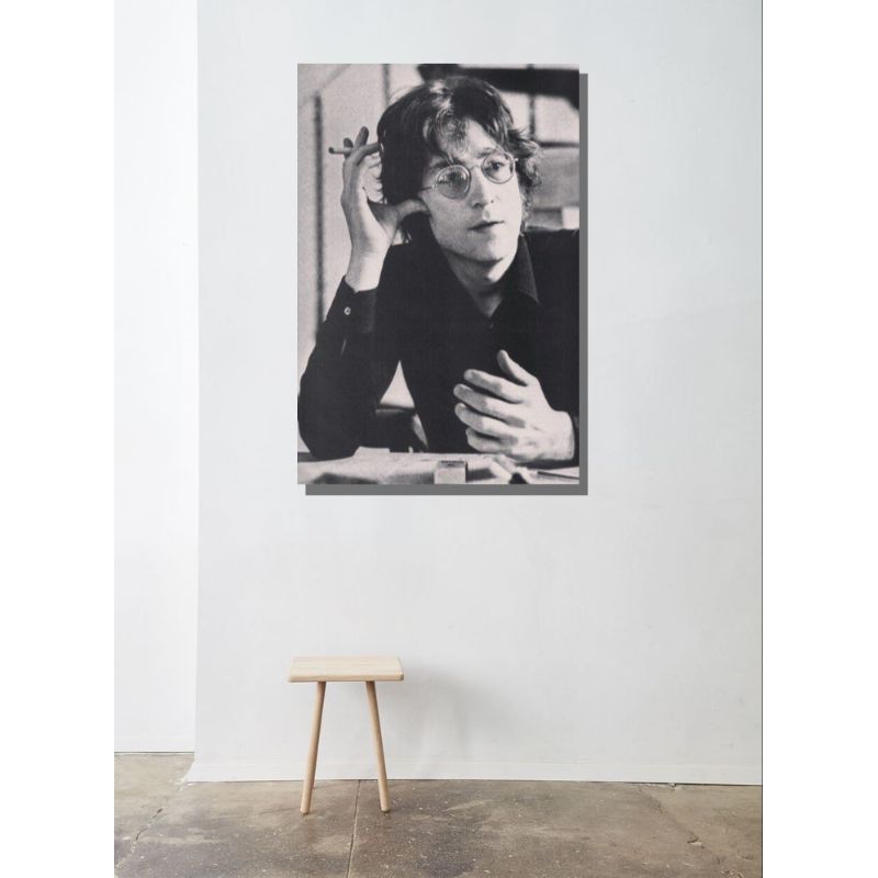 POSTER DINDING JHON LENNON UKURAN BESAR, POSTER THE BEATLES