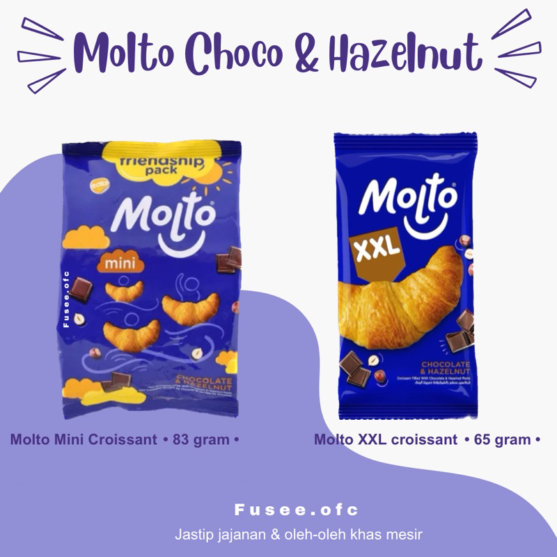 

Molto Croissant Original / croissant / jastip mesir