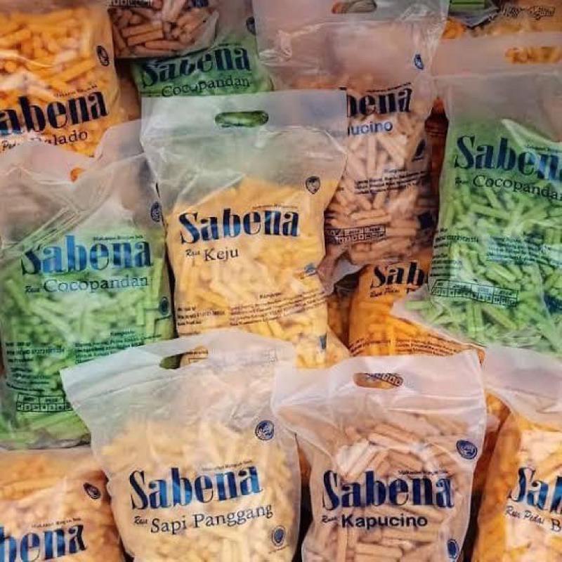 

SNACK SABENA gurih mantap 340gram