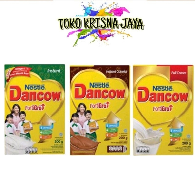 

DANCOW FORTIGRO SUSU BUBUK INSTAN | COKELAT | FULL CREAM NETTO 390 GR