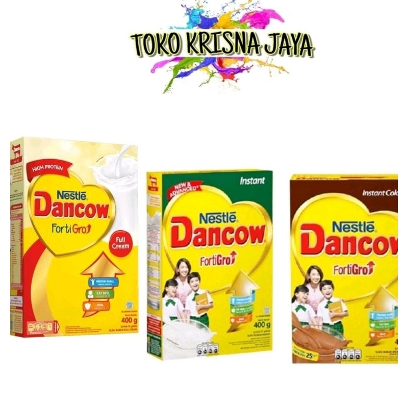 

DANCOW FORTIGRO SUSU BUBUK INSTAN | COKELAT | FULL CREAM NETTO 200 GR