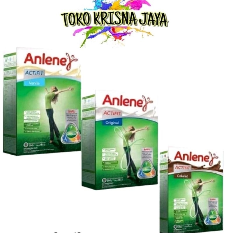 

SUSU ANLENE ACTIVIT NETTO 200 GR RASA VANILLA | COKELAT | ORIGINAL