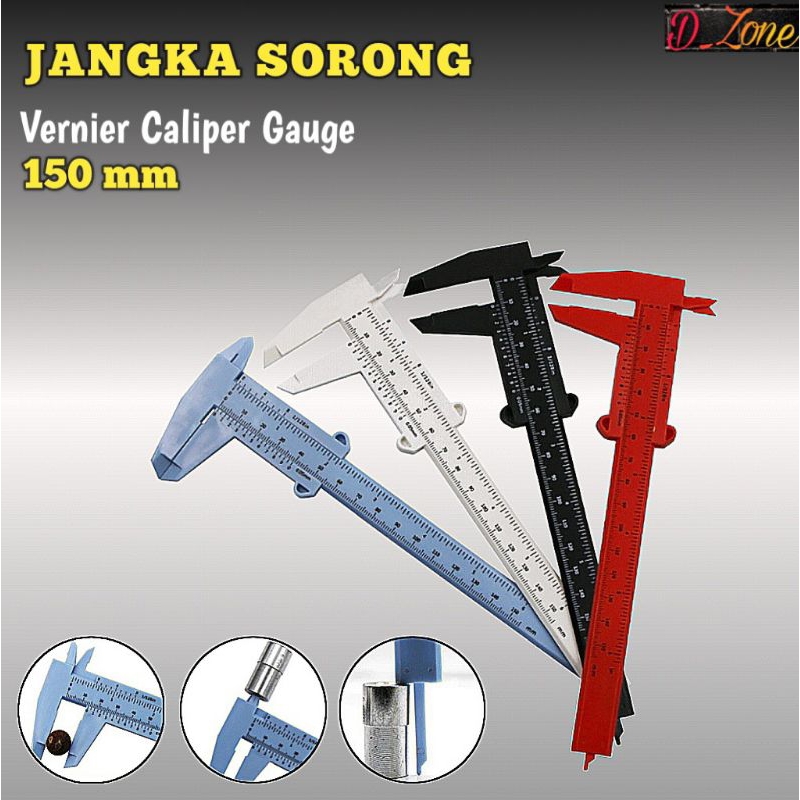 Jangka Sorong Vernier Caliper Gauge Micrometer 150mm