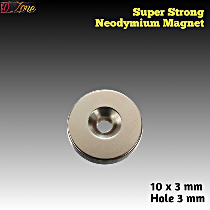 Strong Neodymium Magnet Ring 10x3 mm Magnet Neodymium Super Kuat