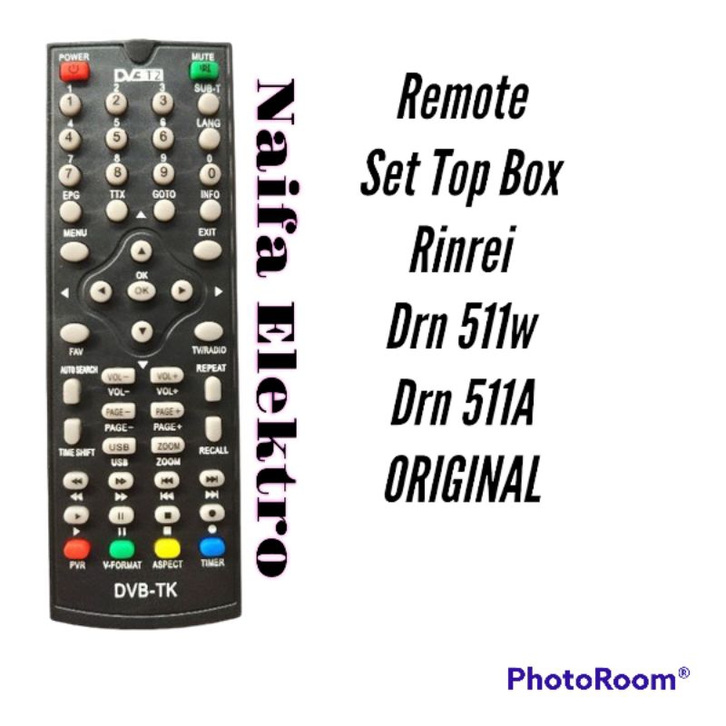 Remote Stb Rinrei DRN511A/Remote set top box Rinrei