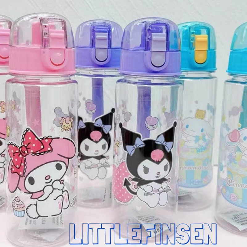 Botol teguk 550 ml sanrio korumi melody cinamurol/botol minum teguk anak