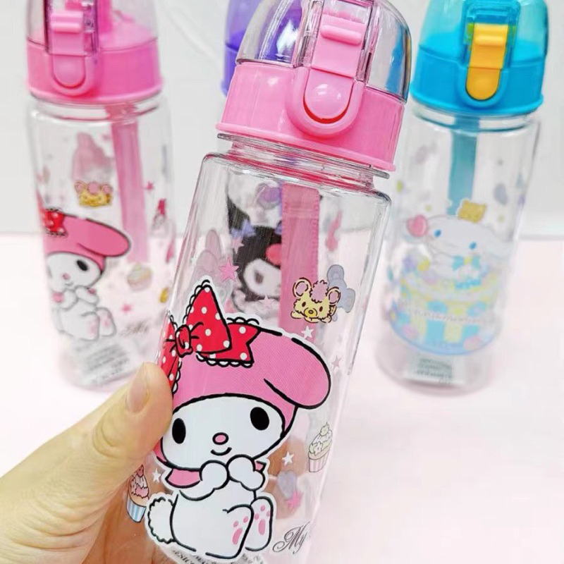 Botol teguk 550 ml sanrio korumi melody cinamurol/botol minum teguk anak