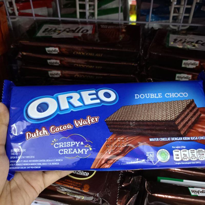 

Oreo Double Choco Dutch Cocoa Wafer 140gr