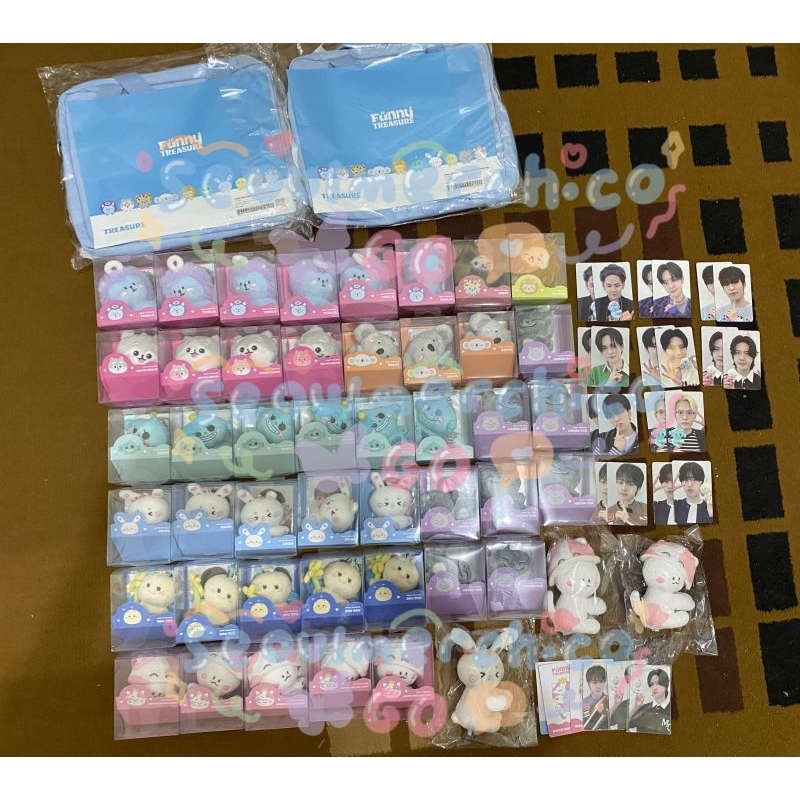 [PACKING FEE] MD FUNNY TREASURE PLUSH DOLL & 2WAY PVC BAG  FULLSET/SHARING