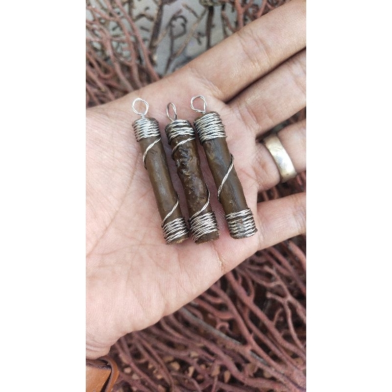 Liontin Kalung Uli Gadang Asli Natural Lokal