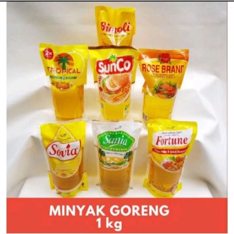 

MINYAK GORENG 1LITER BERBAGAI MERK