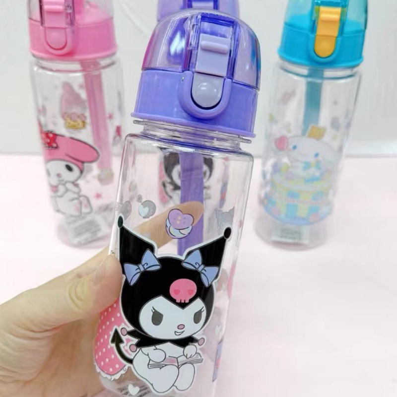 Botol teguk 550 ml sanrio korumi melody cinamurol/botol minum teguk anak