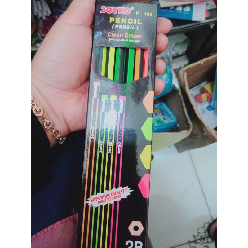 

Pensil Joyko Atas Penghapus 1pcs
