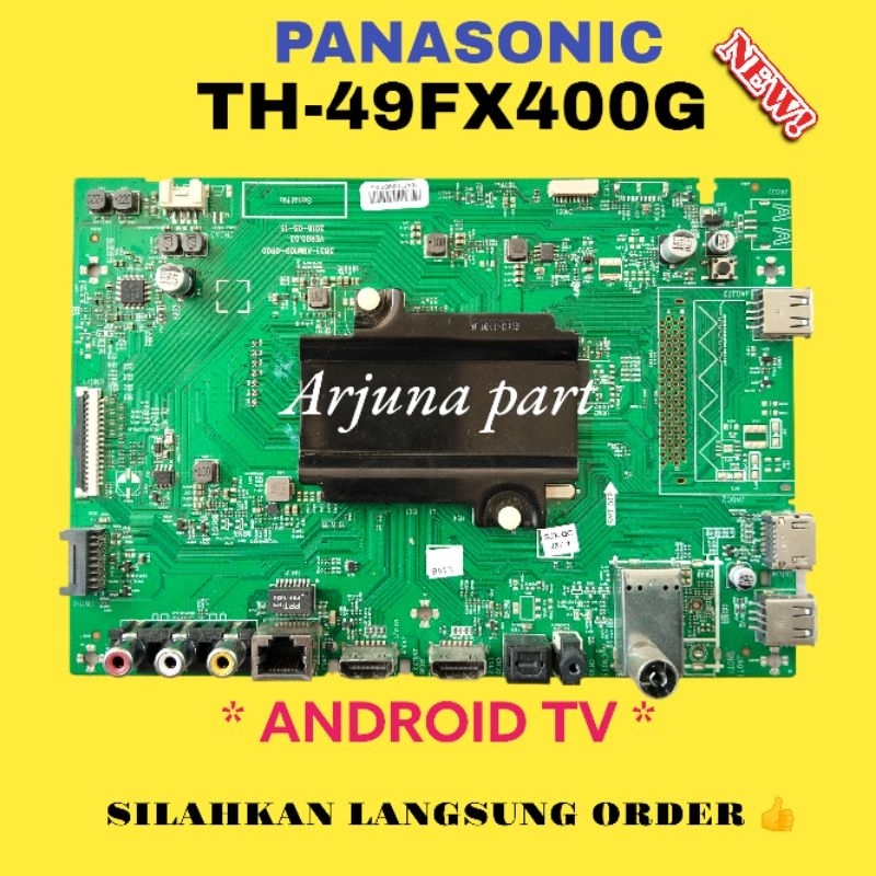 MAINBOARD TV PANASONIC TH-49FX400G / MB TV PANASONIC TH-49FX400G / MESIN TV PANASONIC TH-49FX400G / 