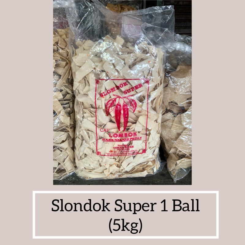 

GROSIR KERUPUK SLONDOK 1 BALL (5KG)
