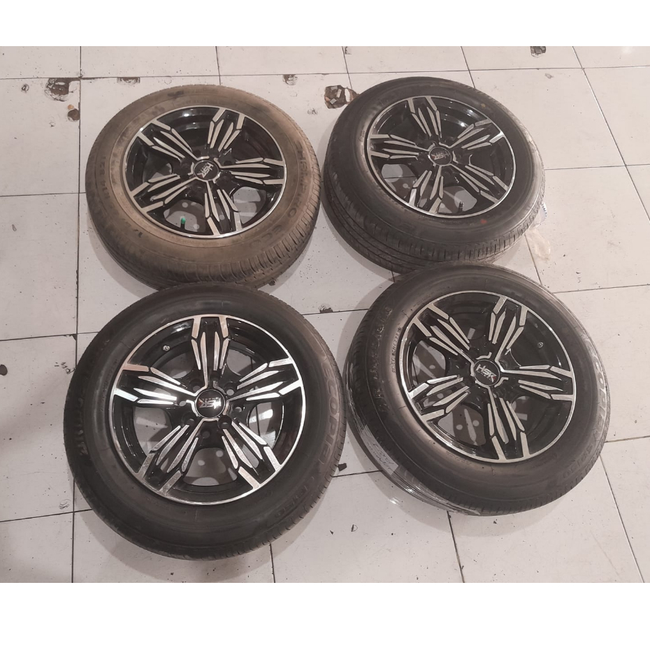 Velg Mobil Second Ring 14 HSR MERKIN Velg R14 Agya Ayla Avanza Mirage Sirion Calya DLL