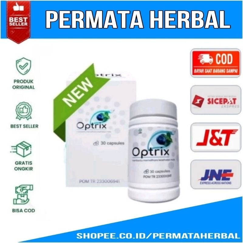 Obat Optrix Asli BPOM Untuk Kesehatan Mata