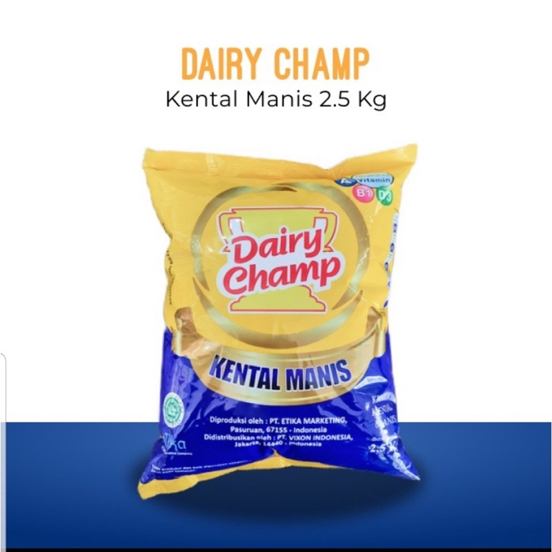 

Dairy Champ Kental Manis 2,5kg