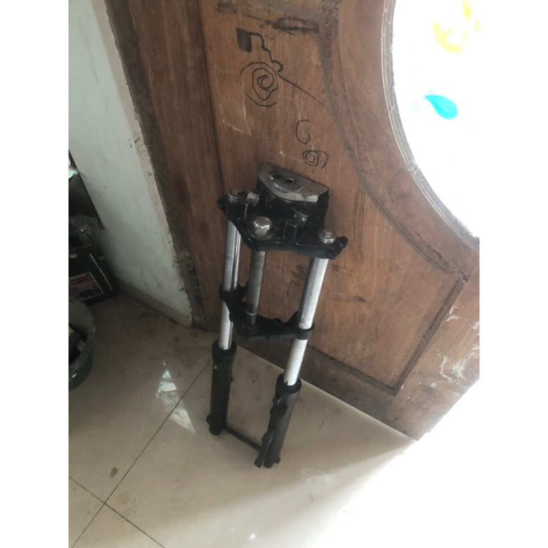 shock depan ori tiger