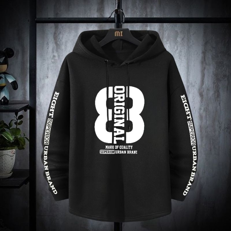 kaos hoodie lengan panjang distro murah pria wanita | baju kaos lengan panjang