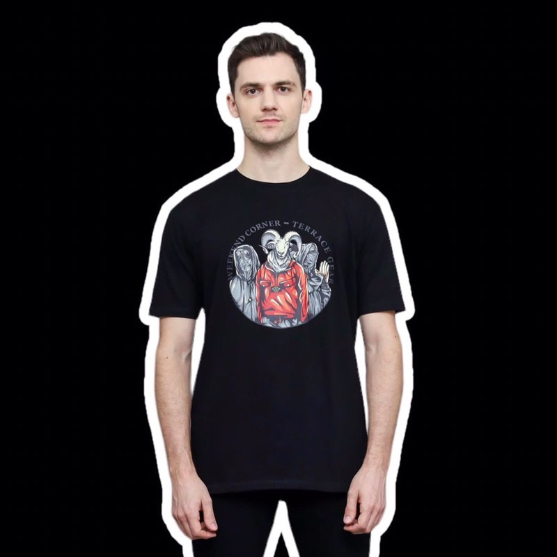 T-Shirt / Kaos Terrace Gear Black Series From Weekend Corner