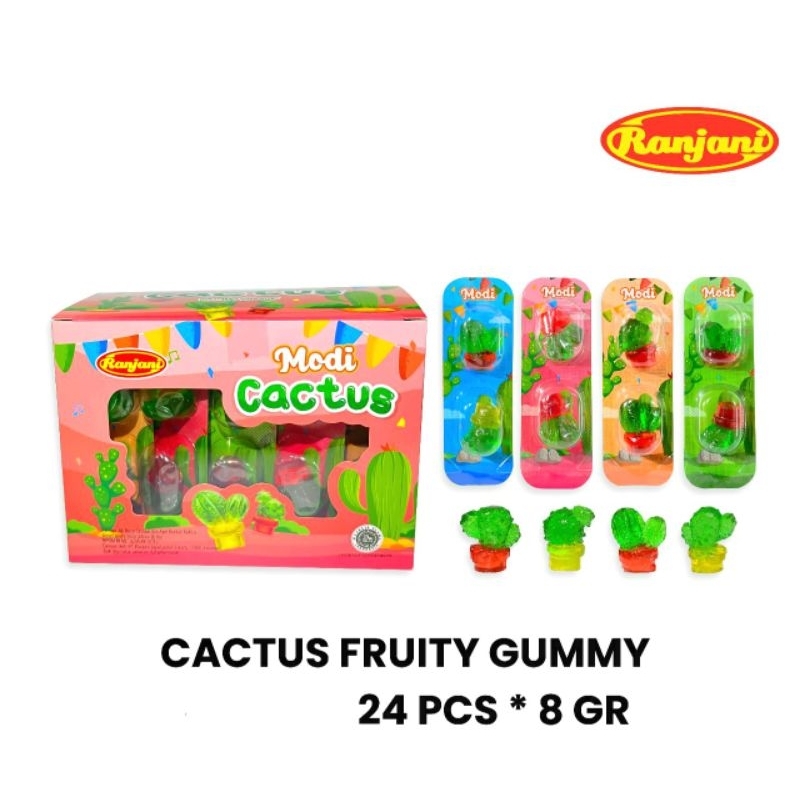 

Permen Cemilan Snack Yupi Gummy Gumi Kaktus Cactus Mainan Anak Murah (isi 24 pcs)