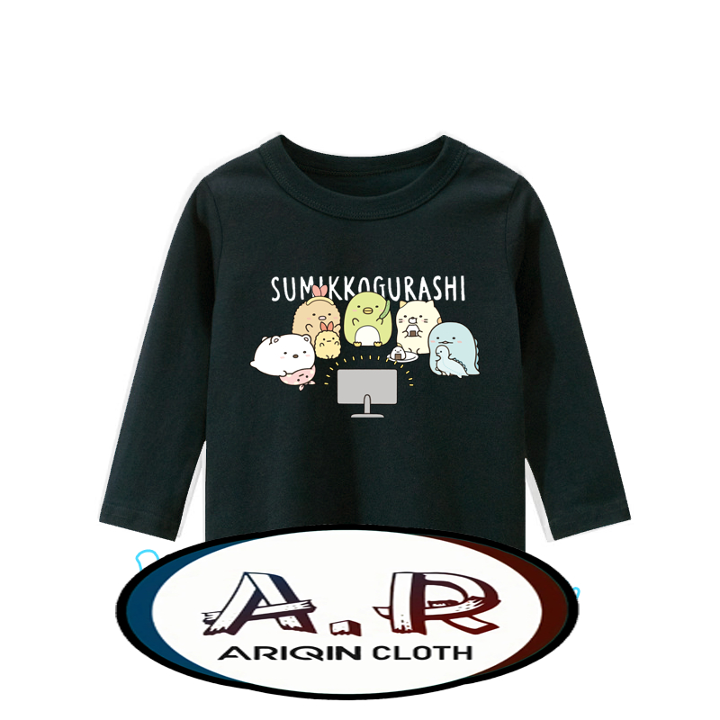 Baju anak perempuan lengan panjang - kaos sumikko gurashi