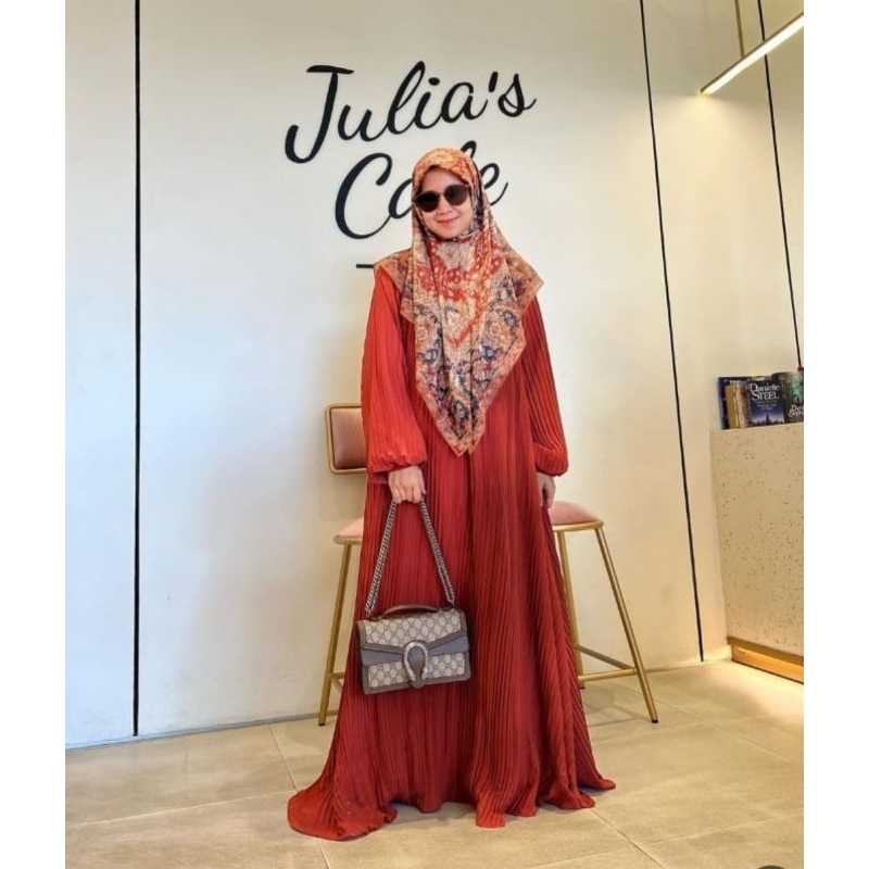 jilbab pelangi asmara ori Limited edition