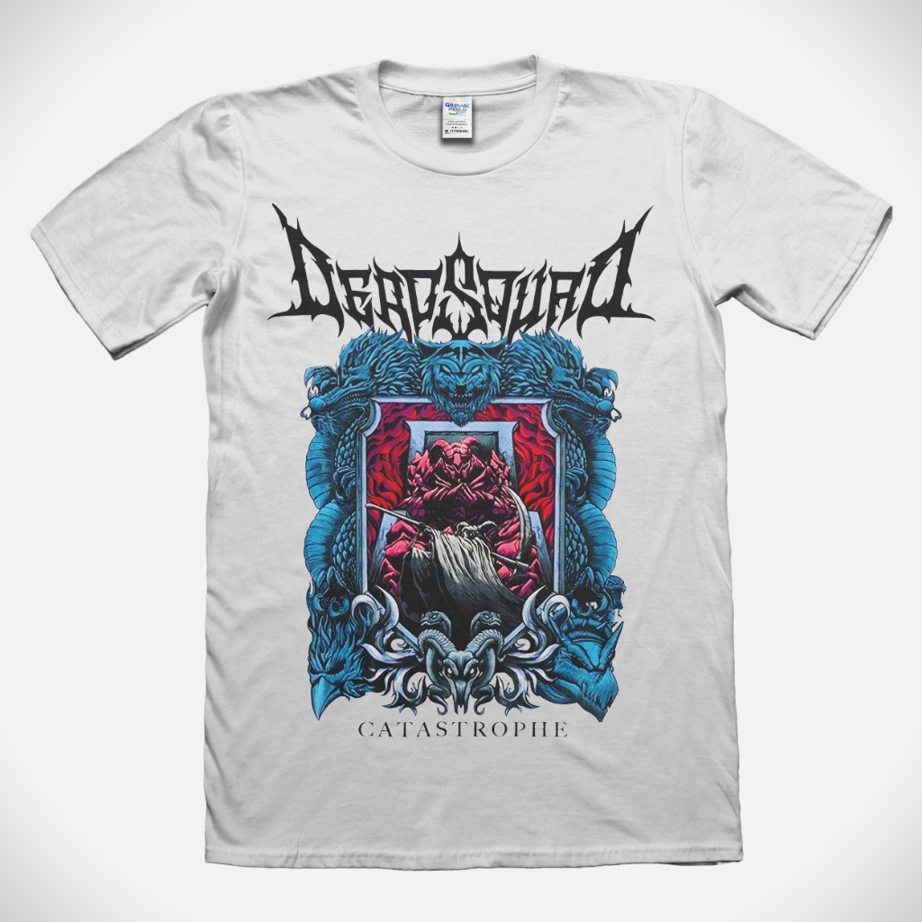Magnitude T-Shirt Deadsquad X Faith - Revenge Nightmare | Kaos musik | Kaos band | BOOTLEG |