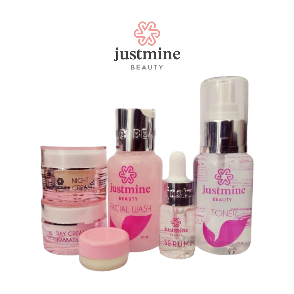 Justmine beauty skincare paket remove spot forte/bpom untuk flek hitam