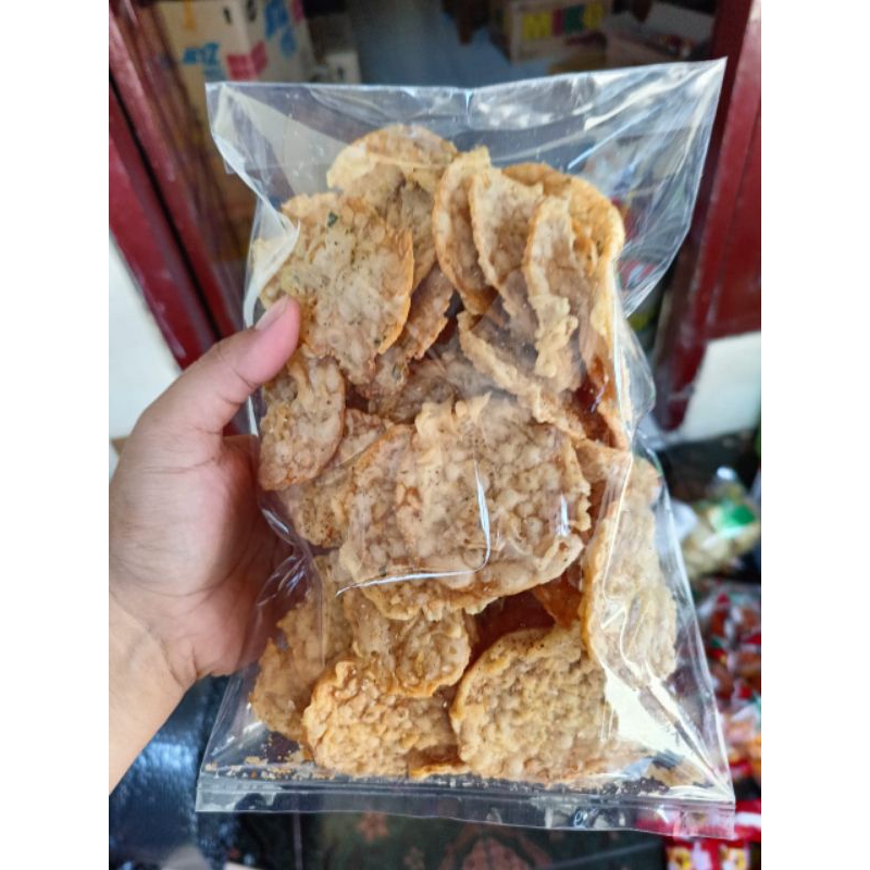 

Keripik Tempe Jajan Kiloan Snack 250 gram