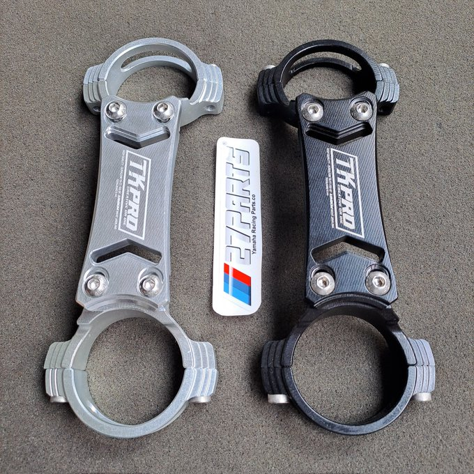 STABILIZER SHOCK DEPAN RX KING TKPRO TK PRO  BORGOL SHOCK DEPAN RX KING TK PRO HITAM & SILVER STABIL