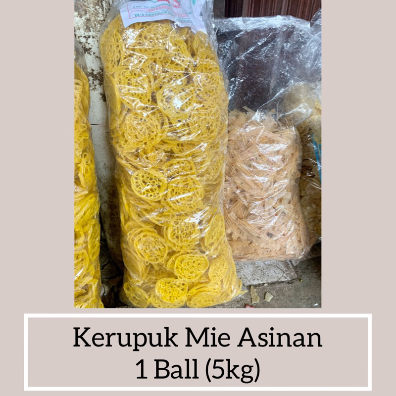 

GROSIR KERUPUK MIE ASINAN 1 BALL (5KG)