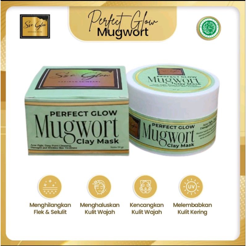 MUGWORT CLAY MASK MASKER MUGWORT