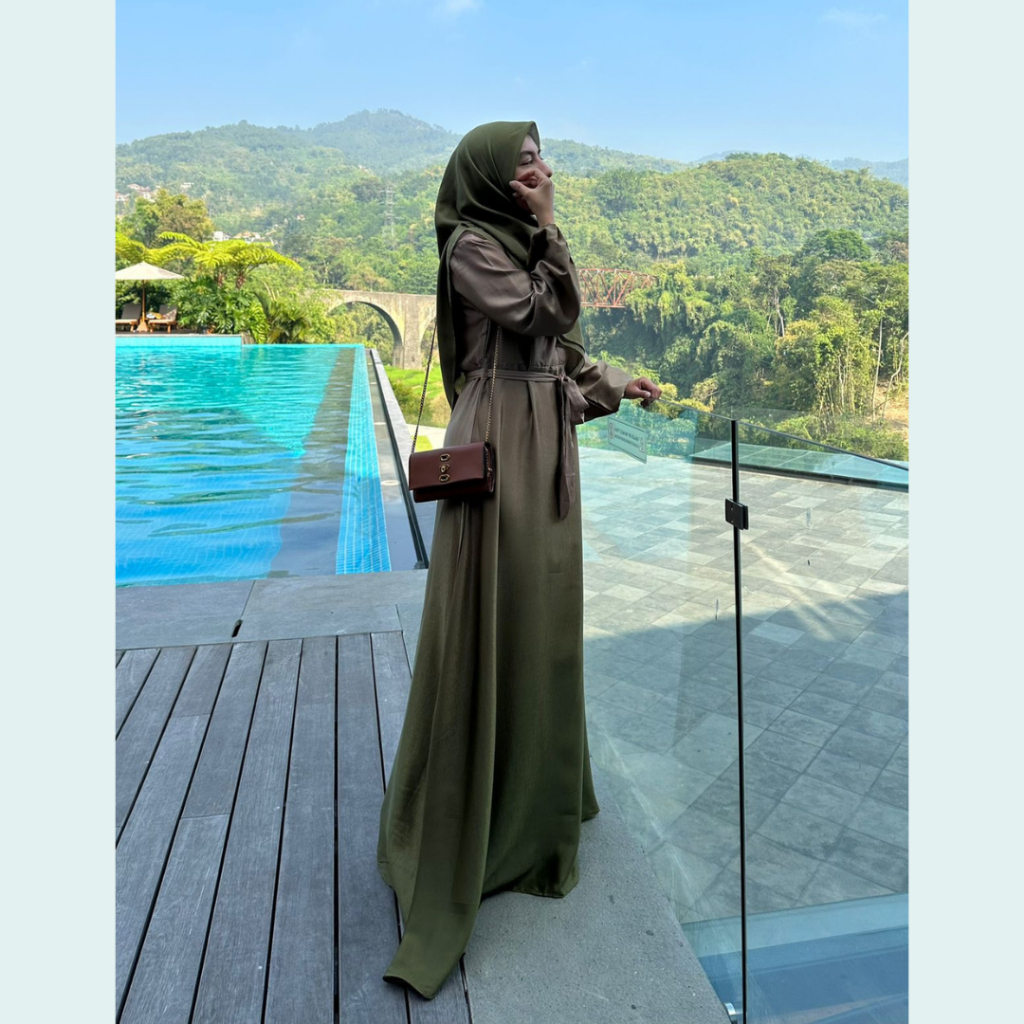 Ombre Dress Muslimah