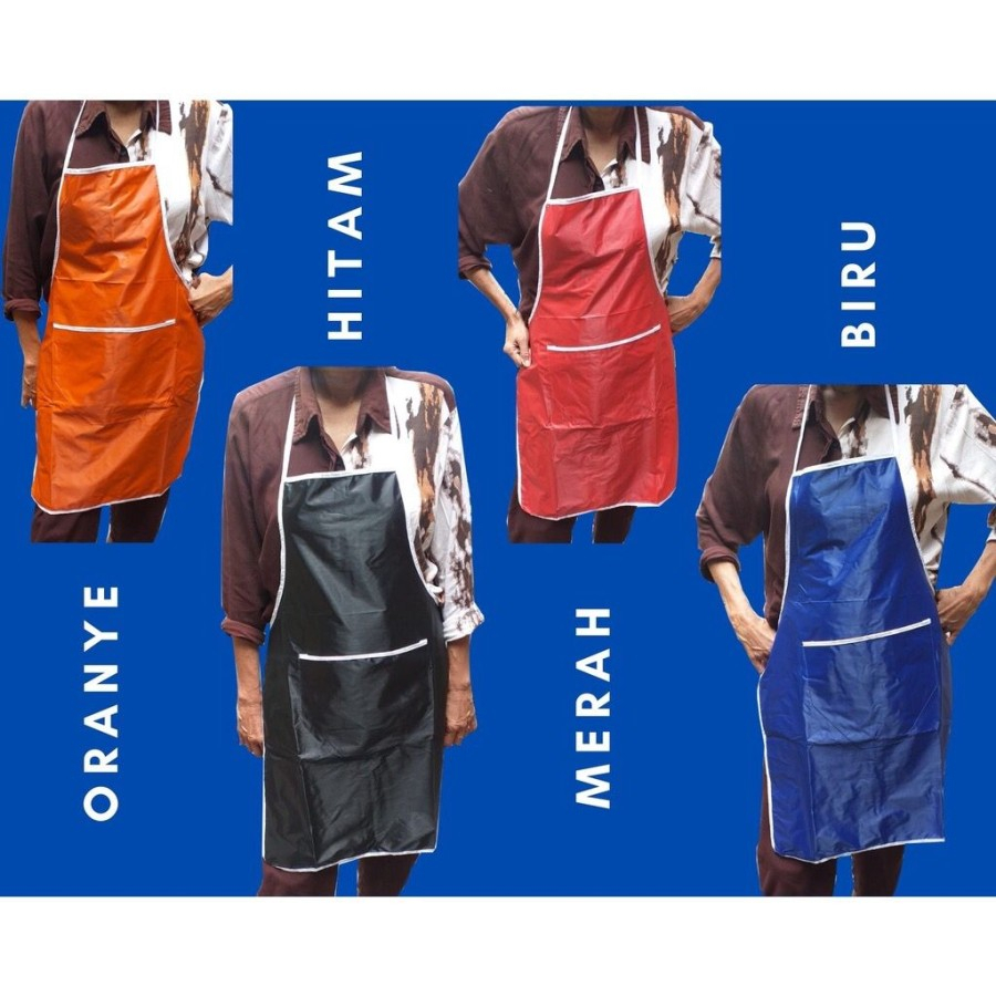 Celemek Masak Apron Masak Polos