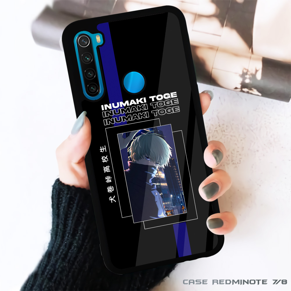 Case Kilau Xiaomi RedmiNote 6 7 8 PRO  | Redmi 7 7A 8 8A Pro |FR60| Anime Jujutsu Kaisen Kesing Glos