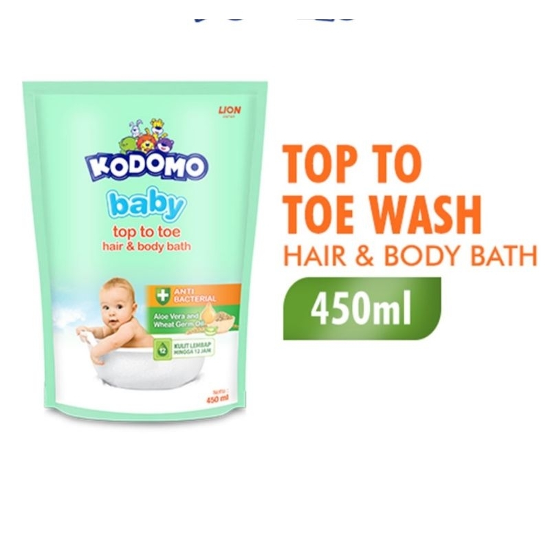 KODOMO BODY WASH 450ML