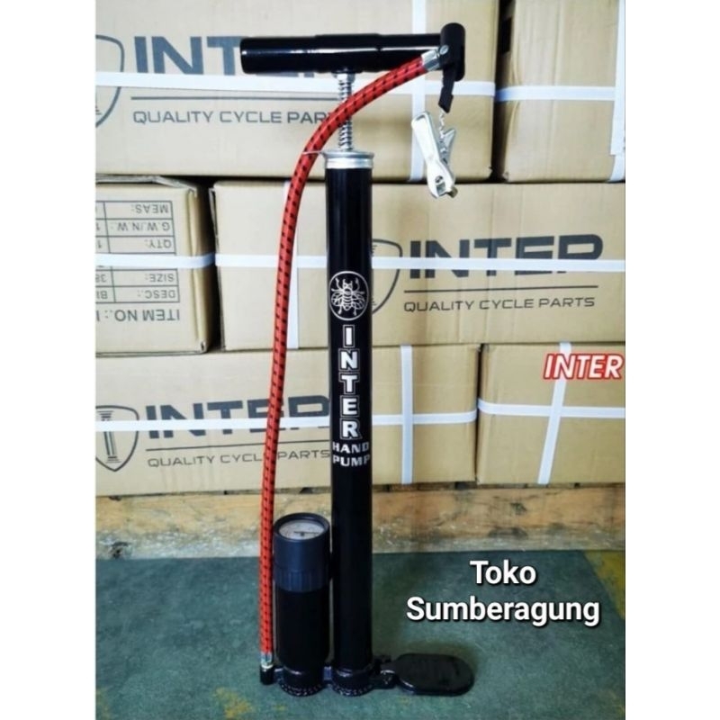 Pompa sepeda Pompa sepeda motor pompa tabung meter Pompa angin Pompa Ban Sepeda sepeda motor Pompa t