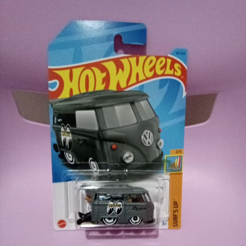 kool kombi hotwheels surfs hitam mooneyes