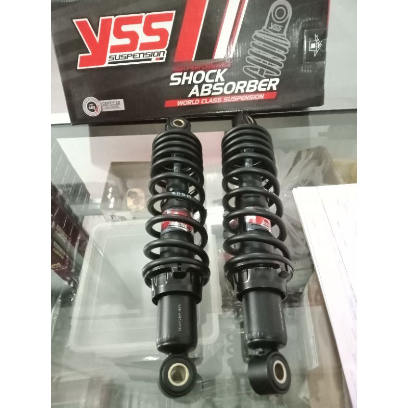 SHOCK YSS TOP UP PRIME RED BLACK ORIGINAL JUPITER F1ZR VEGA CB GL PRO MAX MEGAPRO TIGER RX KING