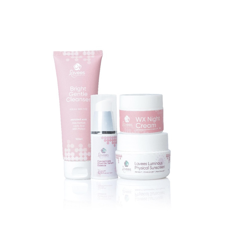 lavees skin care paket flek melasma hitam platinum skincare cosmedics official shop laves serum crea