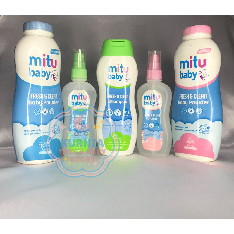 MITU BABY POWDER - FLORAL / bedak bayi / bedak anak
