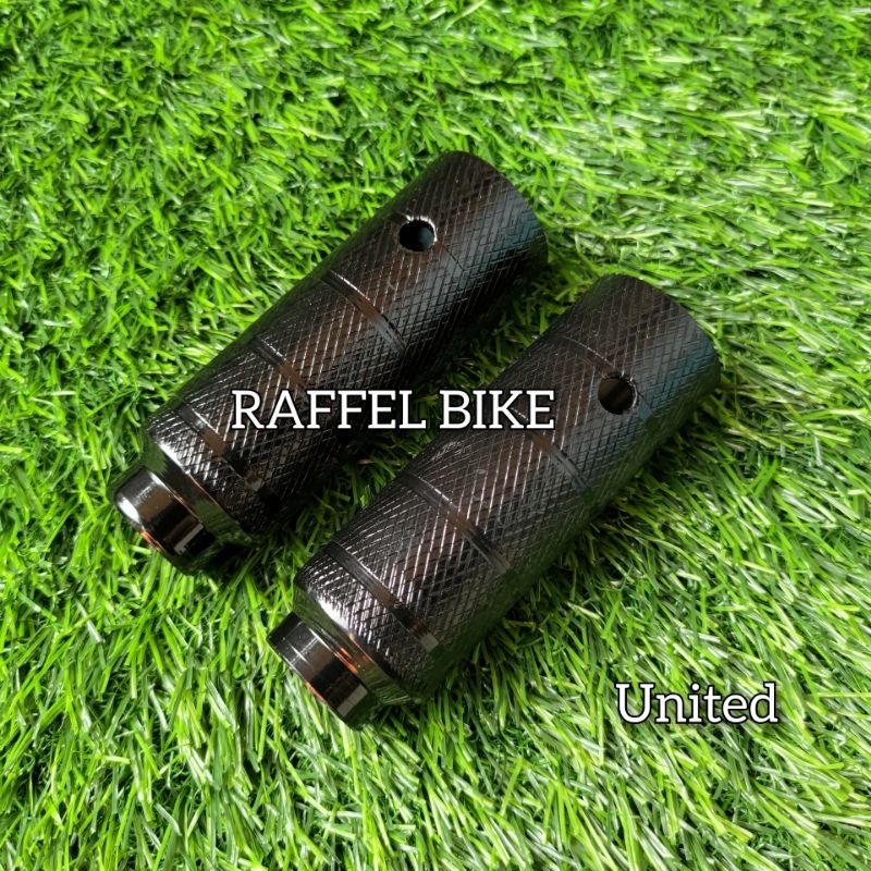 Termurah. Jalu BMX United 003 black 3.5cm. Jalu BMX. Foot step sepeda. Jalu sepeda BMX