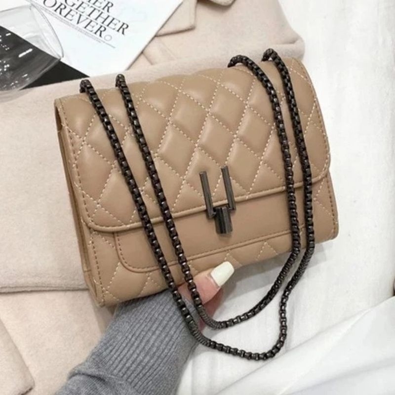 TAS SELEMPANG WANITA AMORA BN /TAS PREMIUM/SHOULDER BAG/TAS TALI RANTAI